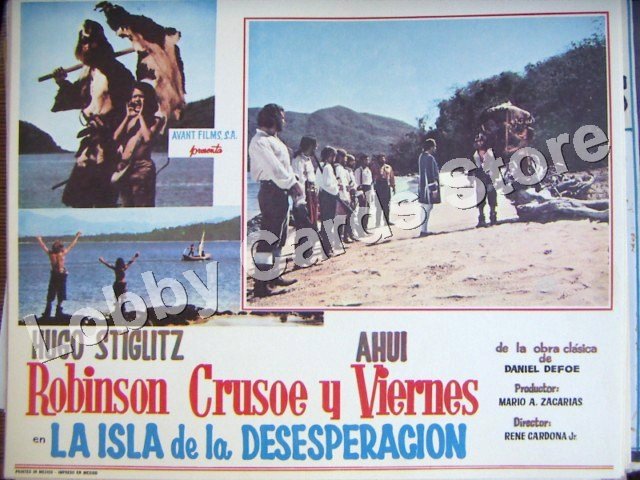 HUGO STIGLITZ/ROBINSON CRUSOE Y VIERNES LA ISLA DE LA DESESPERAC